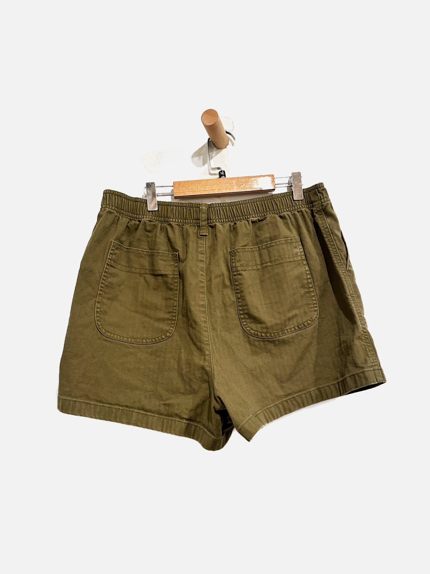 Madewell Flat Front Pull-On Camp Utility Shorts - Medium