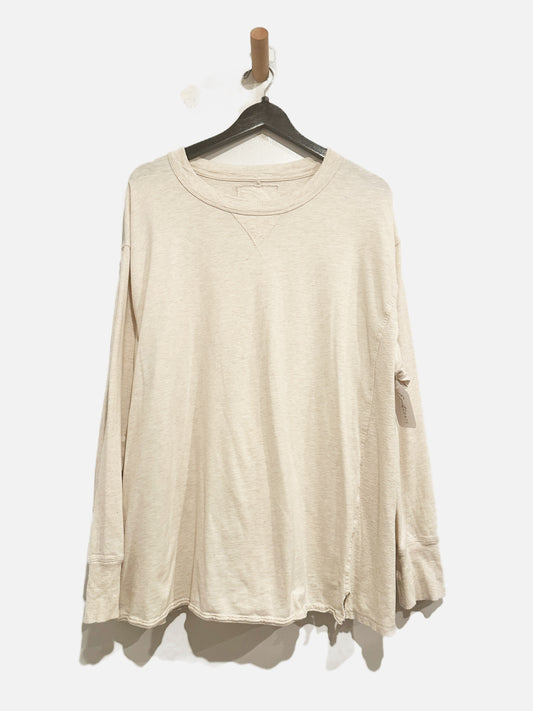 Aerie Beige Long Sleeve Top - Large