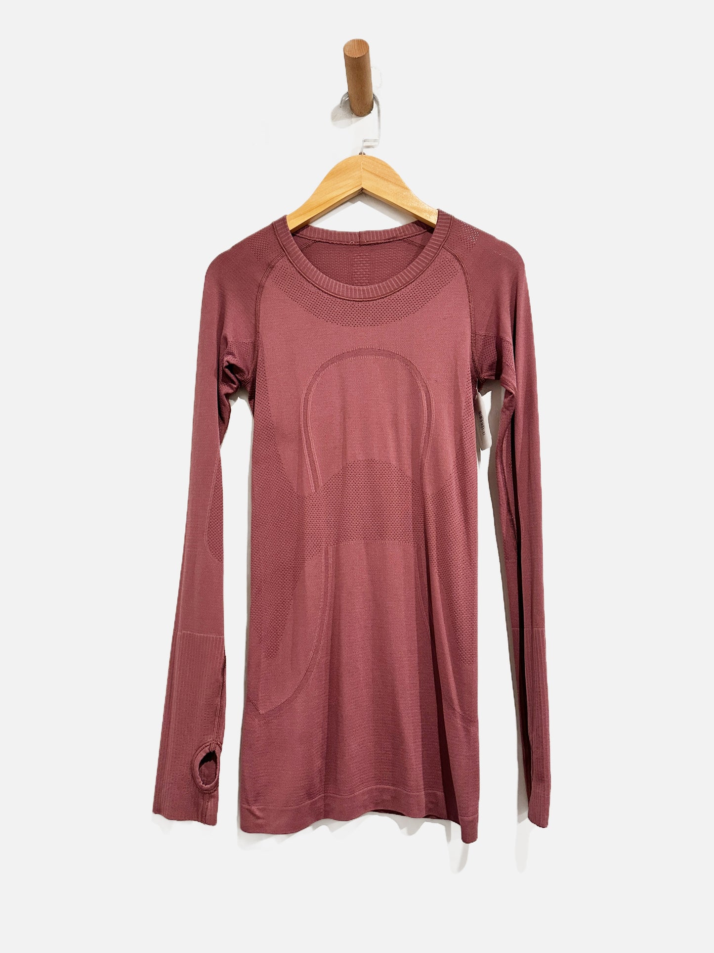 Lululemon Swiftly Tech Long Sleeve Crew in Misty Merlot - 2