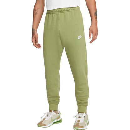 Nike Club Fleece Joggers in Alligator/White - Medium