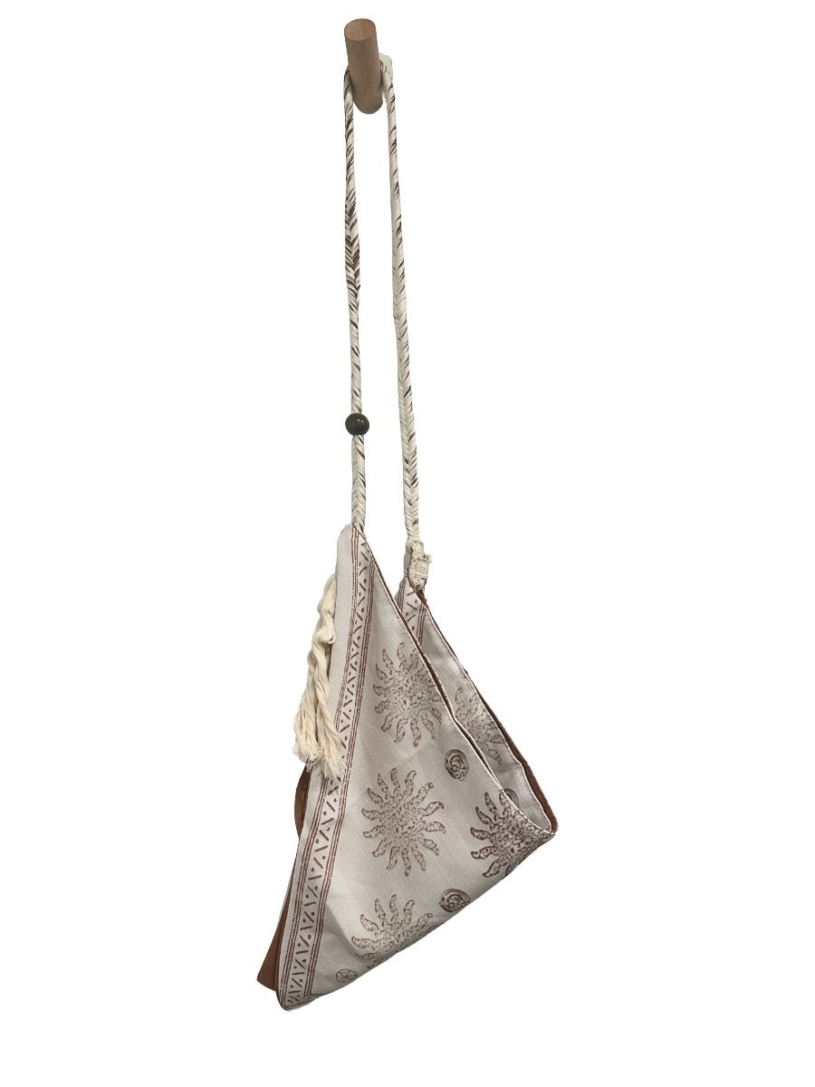 Hollow Out Knit Tote Bag