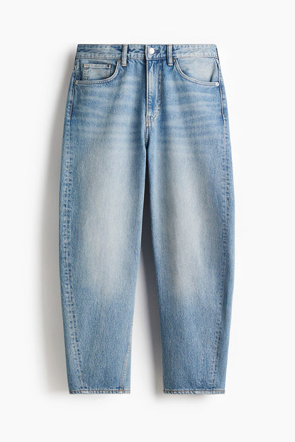 H&M Barrel Leg Jeans - 4