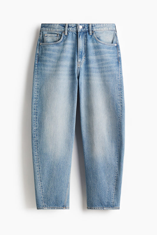 H&M Barrel Leg Jeans - 4