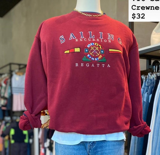 Vintage Sailing Crew Neck