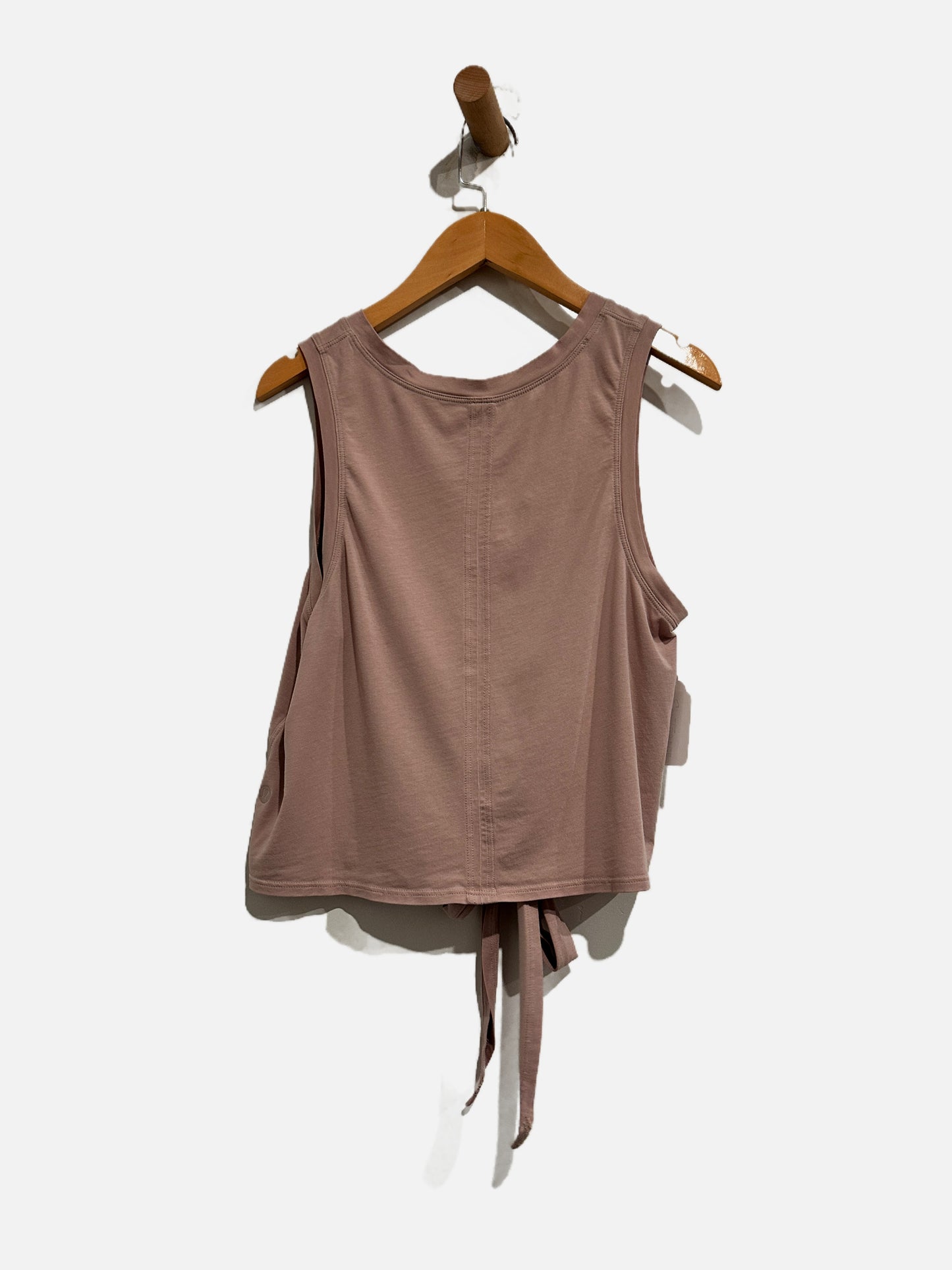Lululemon Mauve Tie Front Tank - Small