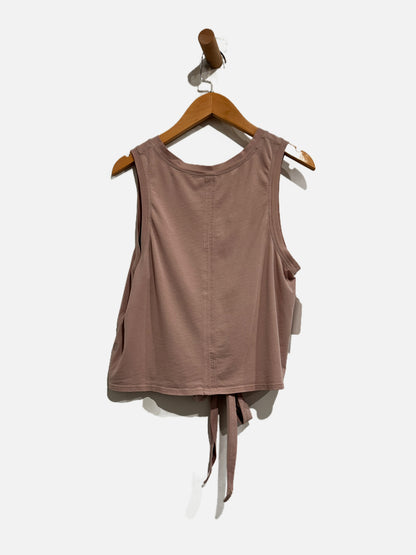 Lululemon Mauve Tie Front Tank - Small