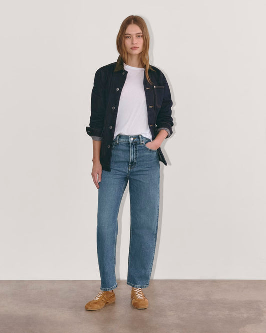 Everlane The Way High Jean in Medium Washed Blue - 24