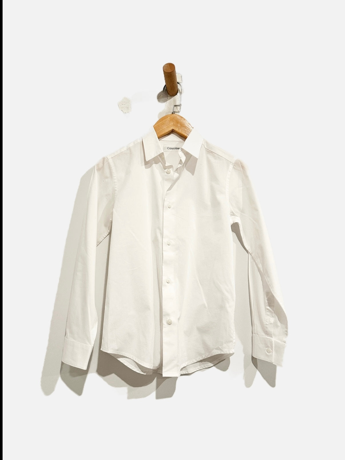Calvin Klein White Button Down - 10
