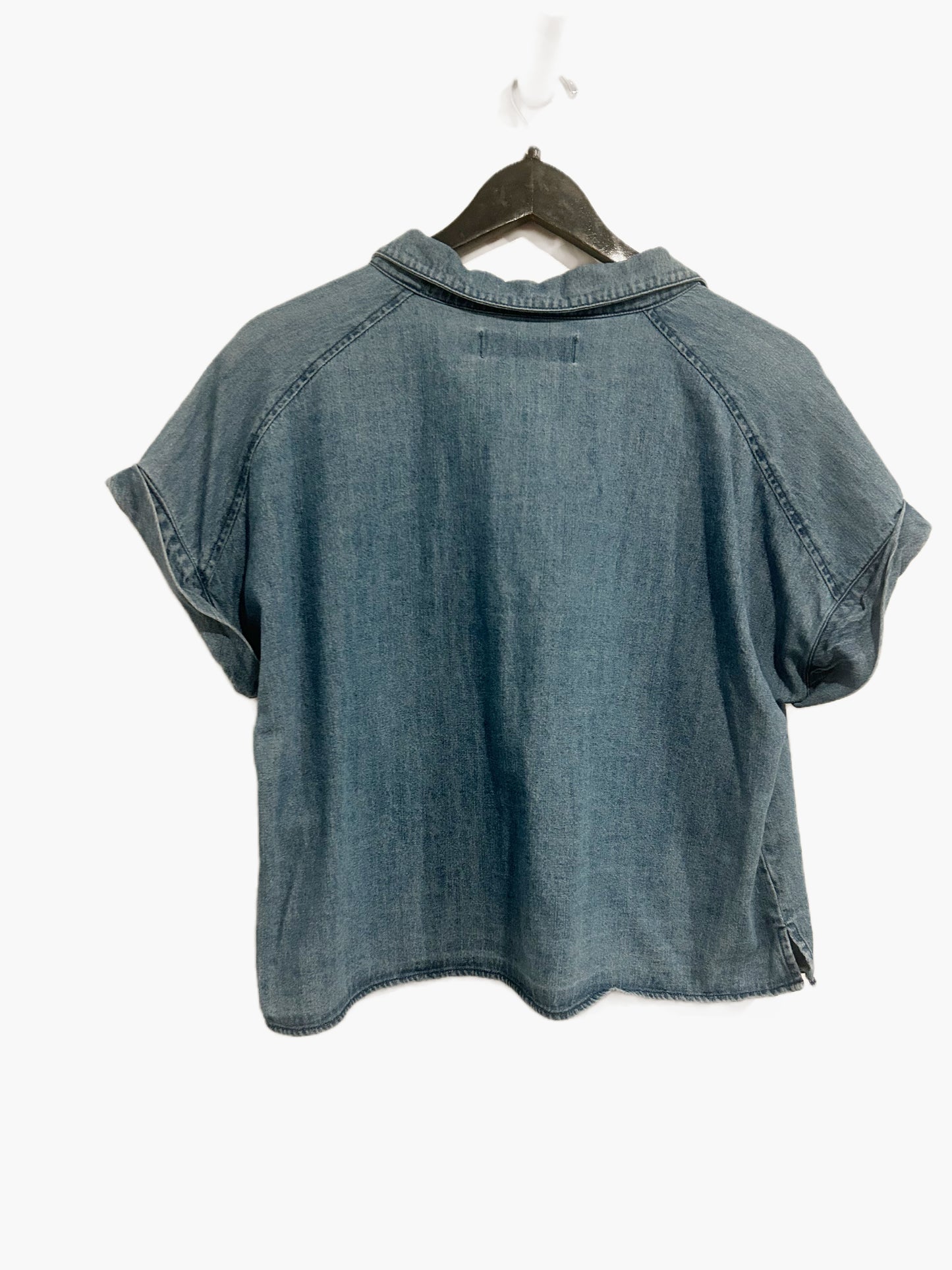Indigo Rising Chambray Boxy Top - Medium
