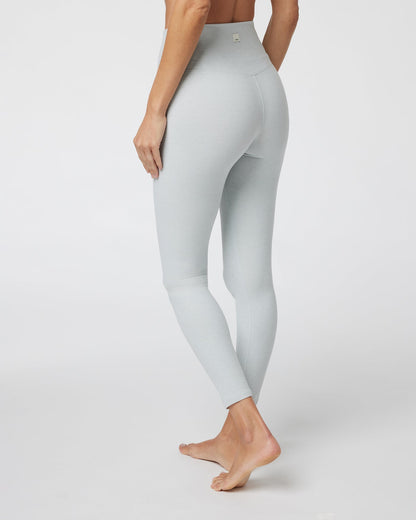 Vuori Elevation Ruched Legging in Sky Grey Heather - Small