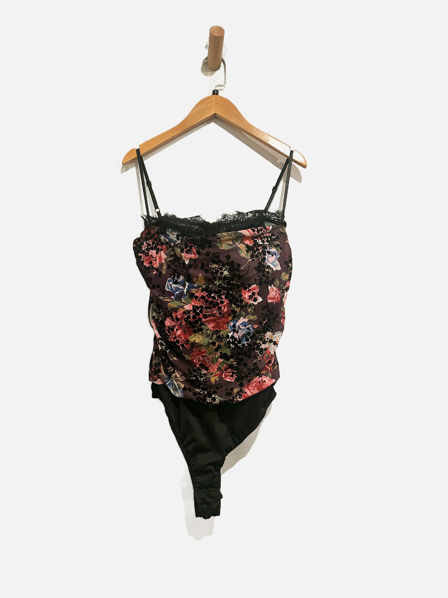 Vici Ellie Floral Bustier Bodysuit - Large