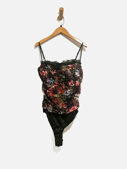 Vici Ellie Floral Bustier Bodysuit - Large