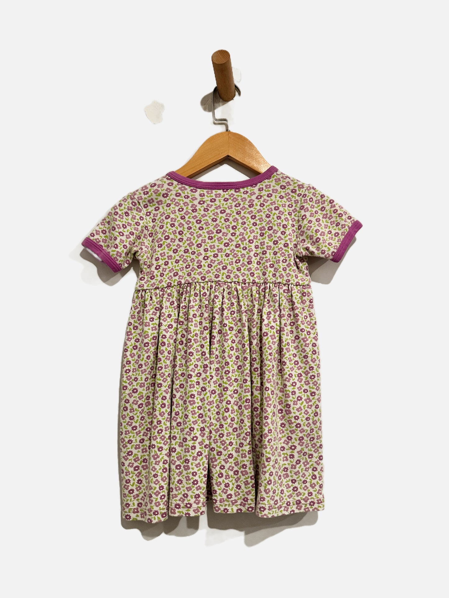 Hanna Andersson Purple Floral Dress - 100