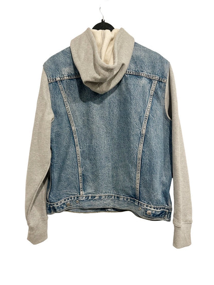 Levi’s Hybrid Hoodie Trucker Jacket in Candy Man - Medium