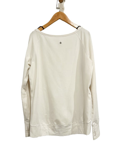 Lululemon Meditate Pullover in White