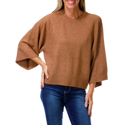 Nine West NWT Dolman Sleeve Sweater in Baked Yam - Medium