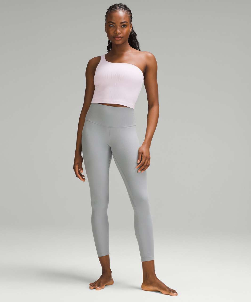 Lululemon Align Ribbed High-Rise Pant 28” Rhino Grey - 4