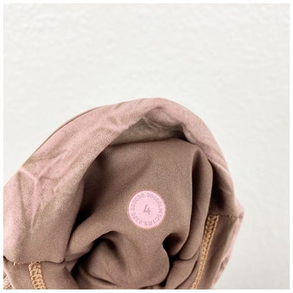 Lululemon Fast and Free Tight II 25" Ice Wash Brown Earth Size 4