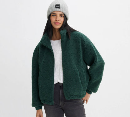 Levi’s Green Sherpa Jacket - Medium