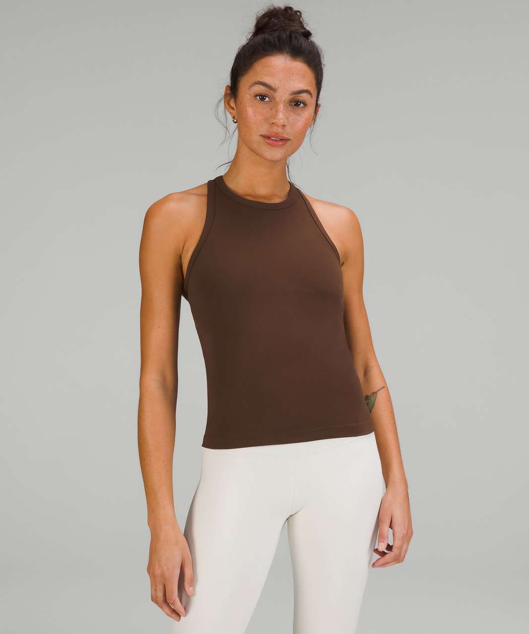 Lululemon Align Waist-Length Racerback Tank Top in Java - 8