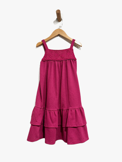 Jumping Beans Hot Pink Sleeveless Dress - 6x