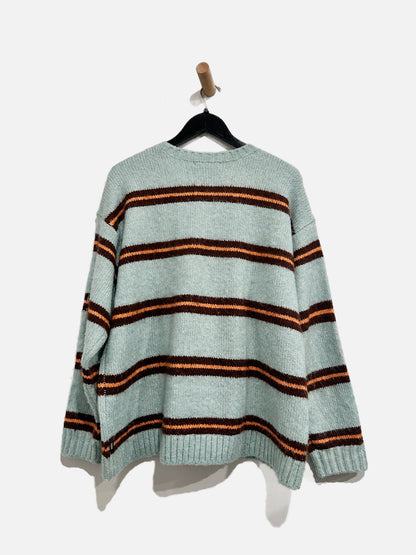 Vans Blue Stripe Sweater -XL