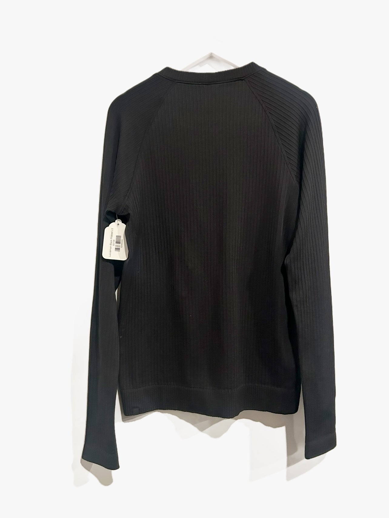 Lululemon Rest Less Pullover in Rib Black