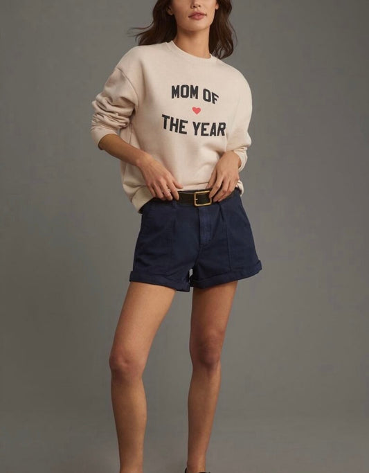 Favorite Daughter "Mom of The Year" Sweatshirt - Small