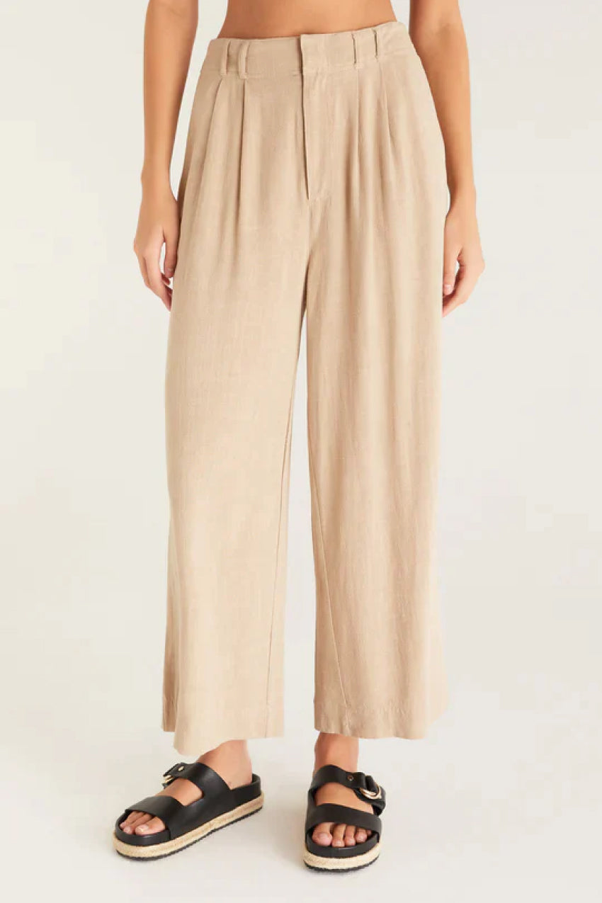 Z Supply Farah Pant in Warm Sand - Small