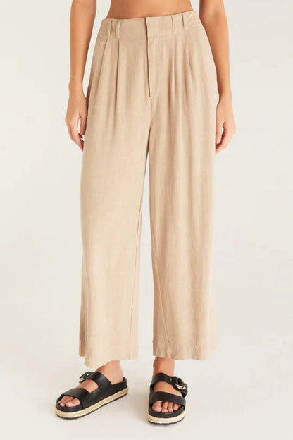 Z Supply Farah Pant in Warm Sand - Small
