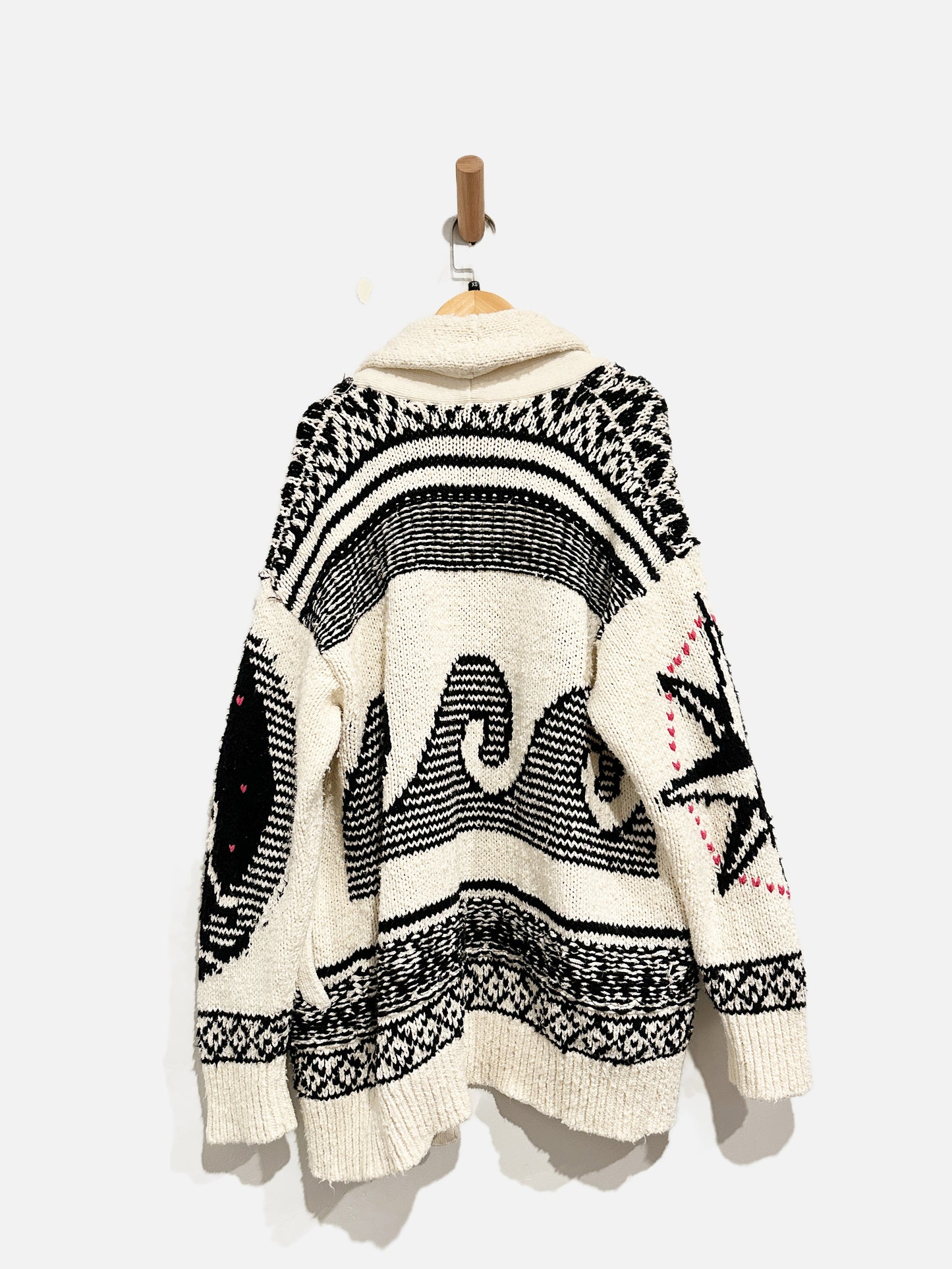 Anthropologie Pilcro Slouchy Waves Cable Knit Cardigan - XS/S