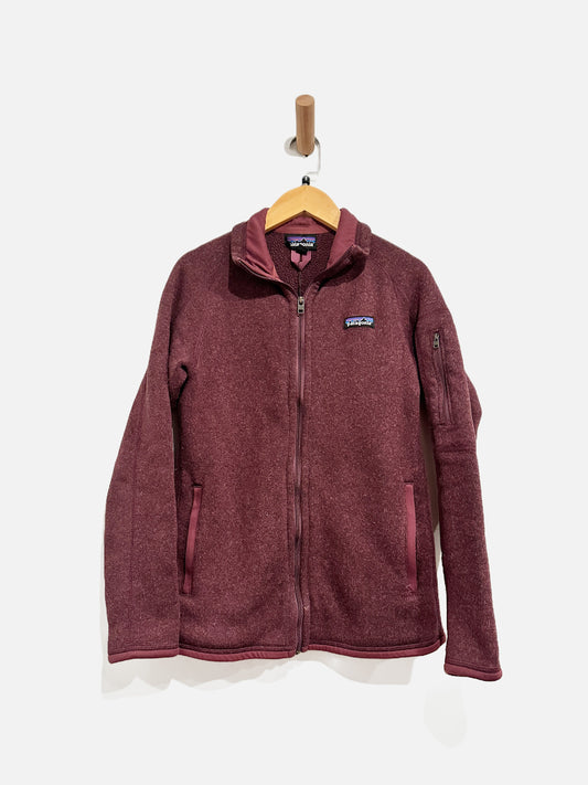 Patagonia Purple Zip Up Jacket - Small