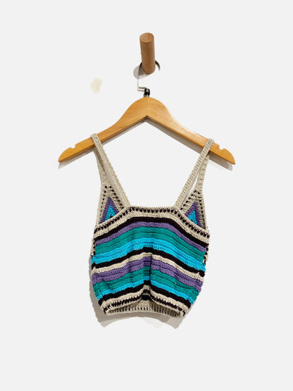 Urban Outfitters BDG Purple Crochet Tank Top - XS