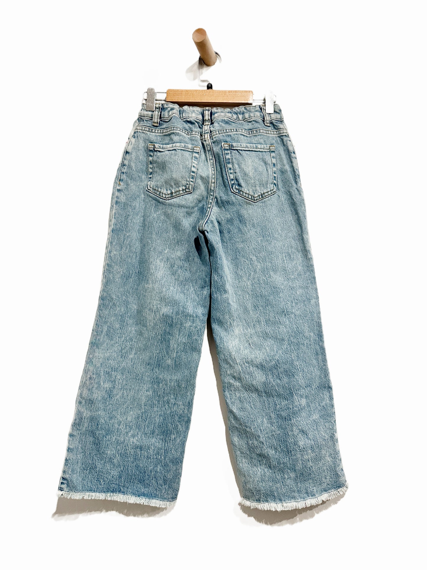 Cat & Jack Daisy Embroidered Jeans - 10