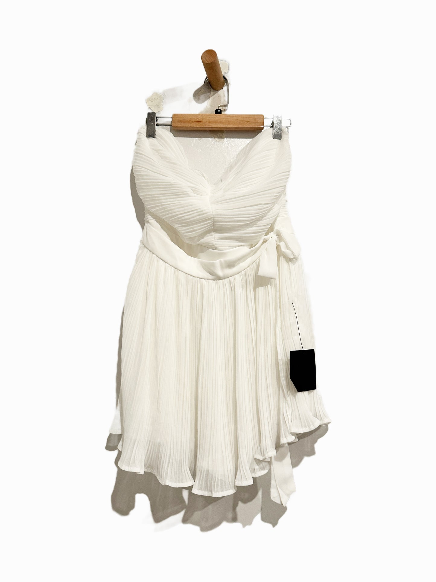 NWT Lulus Seriously Sensational White Strapless Romper - Medium