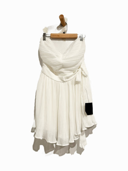 NWT Lulus Seriously Sensational White Strapless Romper - Medium