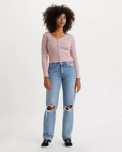 Levi’s ’94 Baggy Jeans in Caution Hot Pants - 24