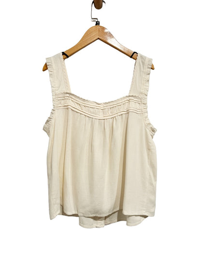 Lovestitch Velora Tank in Cream - Medium