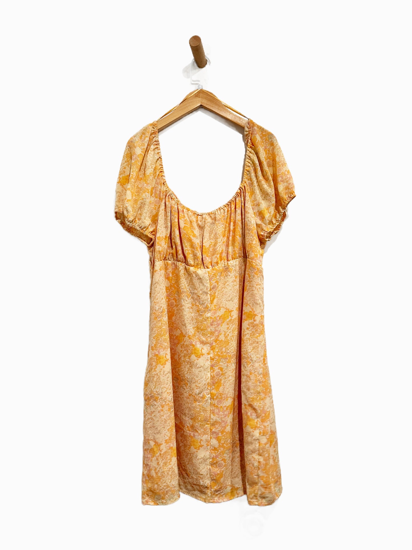 BP Orange Floral Mini Dress - XL