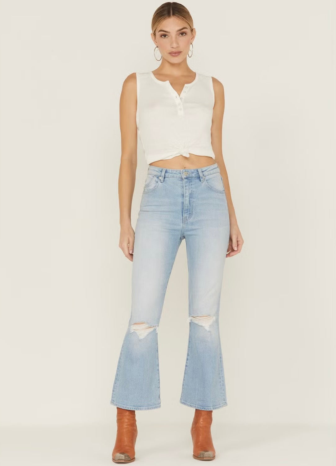 Rolla’s Dusters Bootcut Crop Jean - 30
