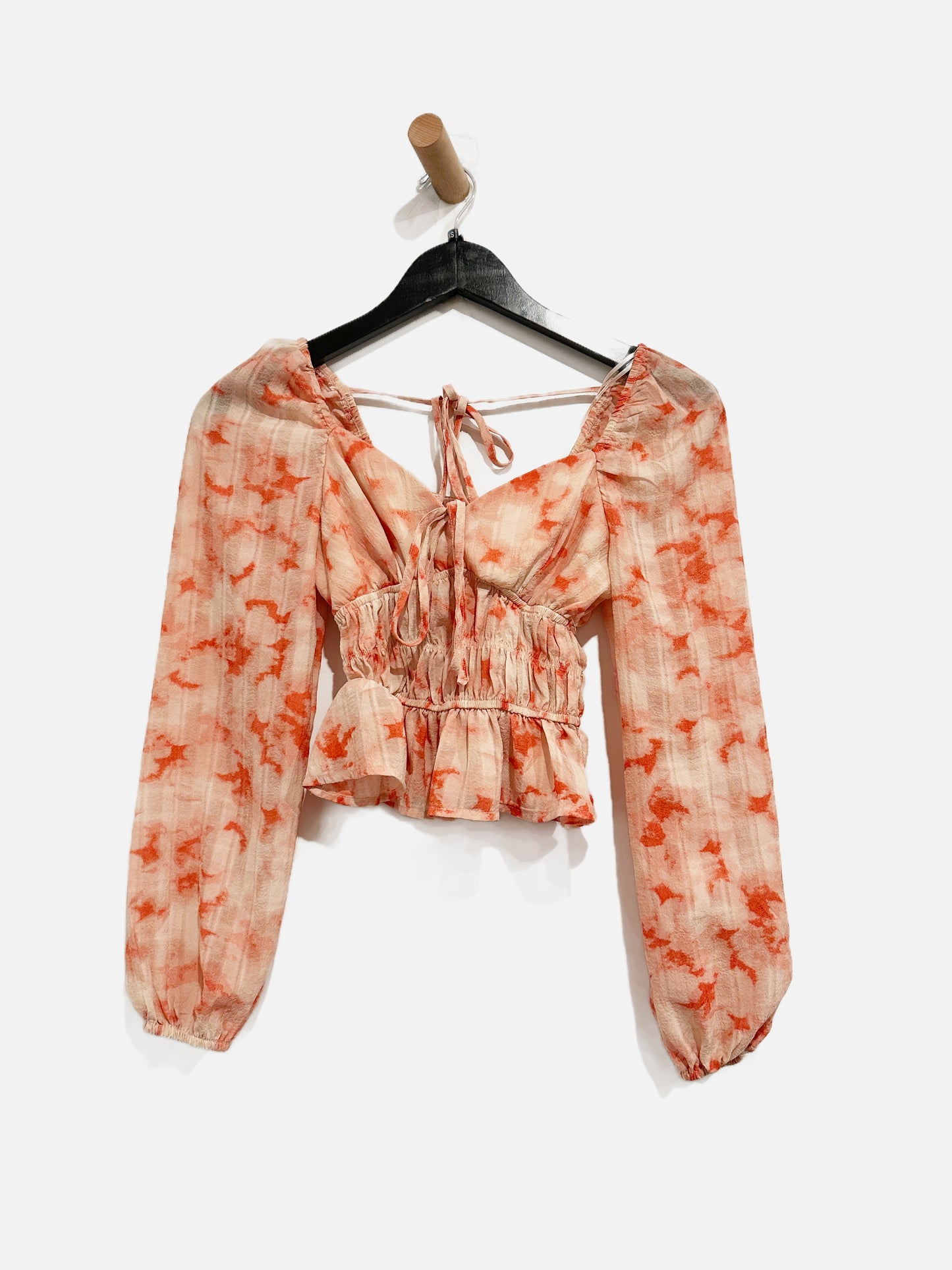 Dizzy Lizzy Pink Dye Blouse - XS