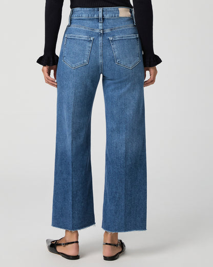 Paige Anessa Wide Leg Cropped Jean - 31
