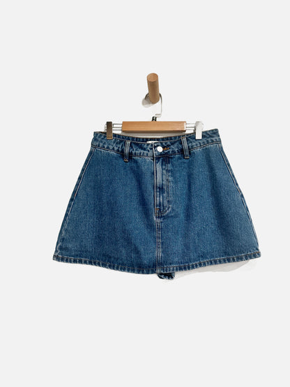 Showpo. NWT Denim Mini Skort - 4