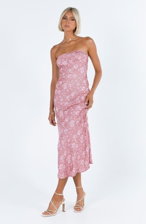 Princess Polly Salvin Strapless Pink Maxi Dress - 2