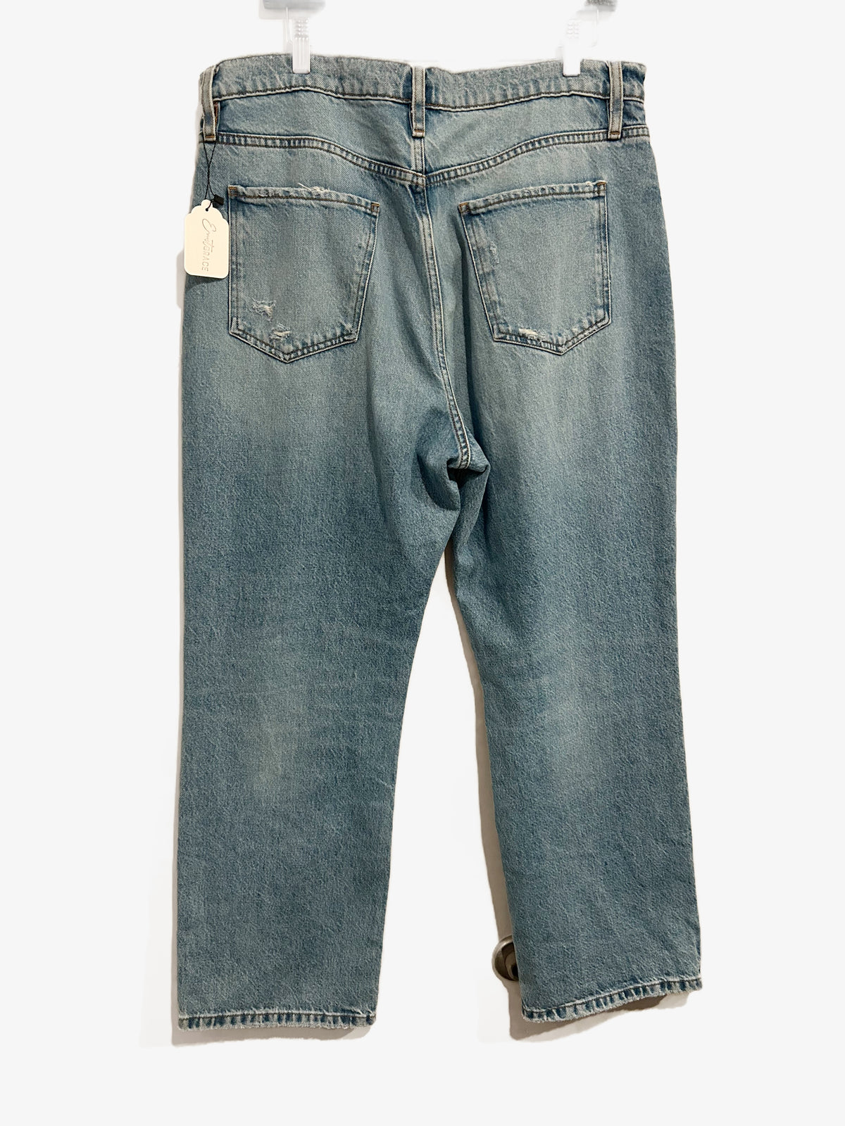 Frame Le Jane Crop Jean in Baines Rips - 32