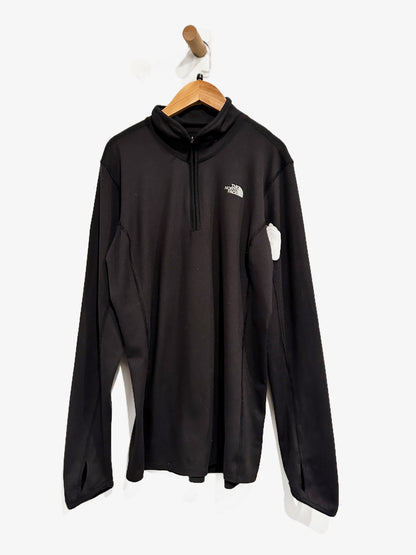 The North Face Motivation 1/4 Zip Pullover in Black - Large