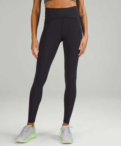 Lululemon Power Thru High-Rise Tight 28” in Black