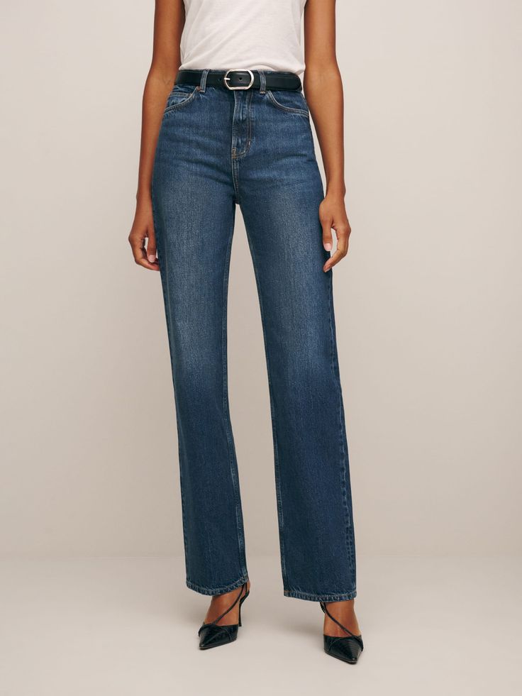 Reformation Wilder High Rise Wide Leg Jeans - 26