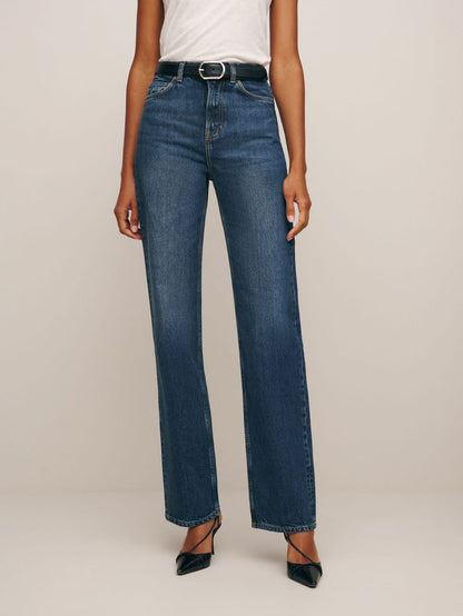 Reformation Wilder High Rise Wide Leg Jeans - 26
