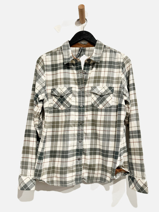 Kuhl Green Plaid Button Down - Medium
